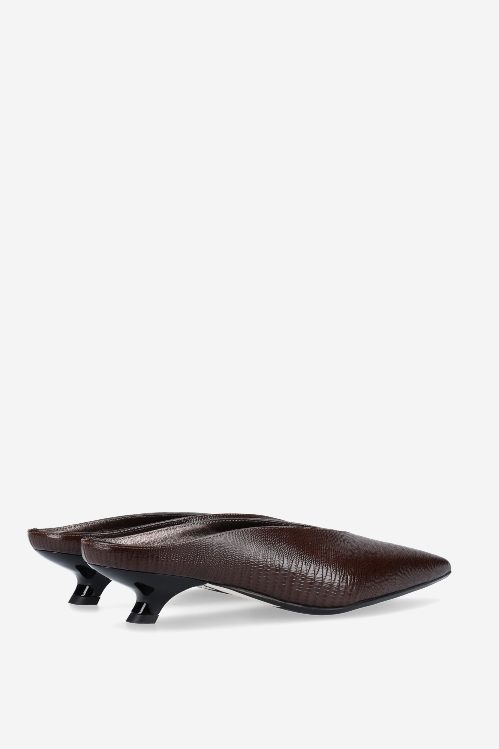 Ordinary leather mules
