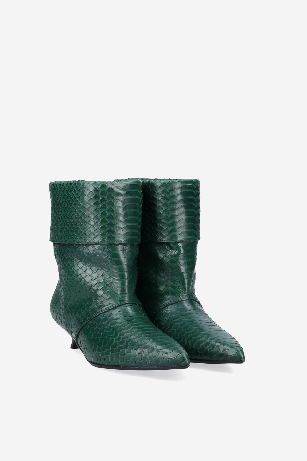 Taboo leather ankle boots