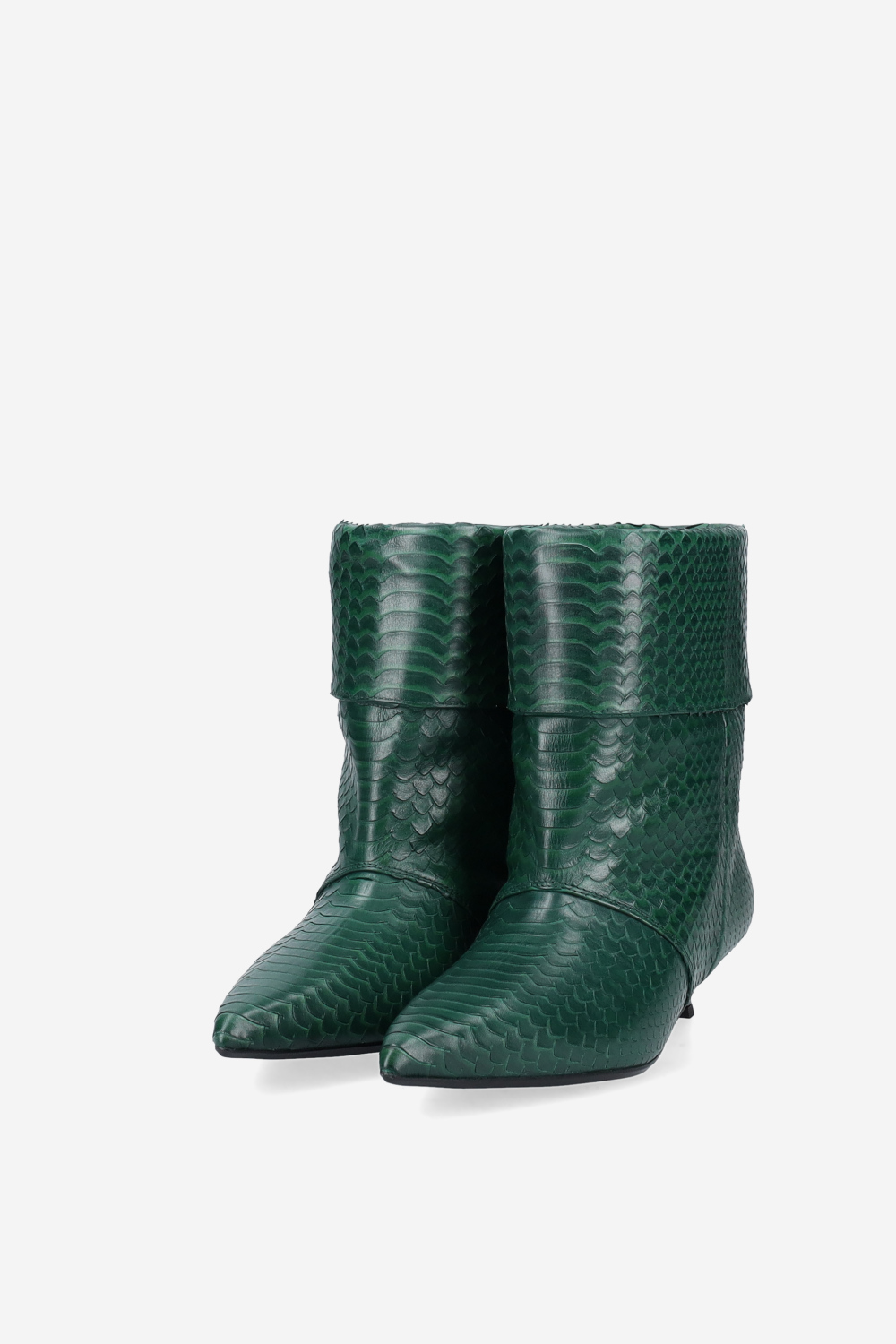 Taboo leather ankle boots