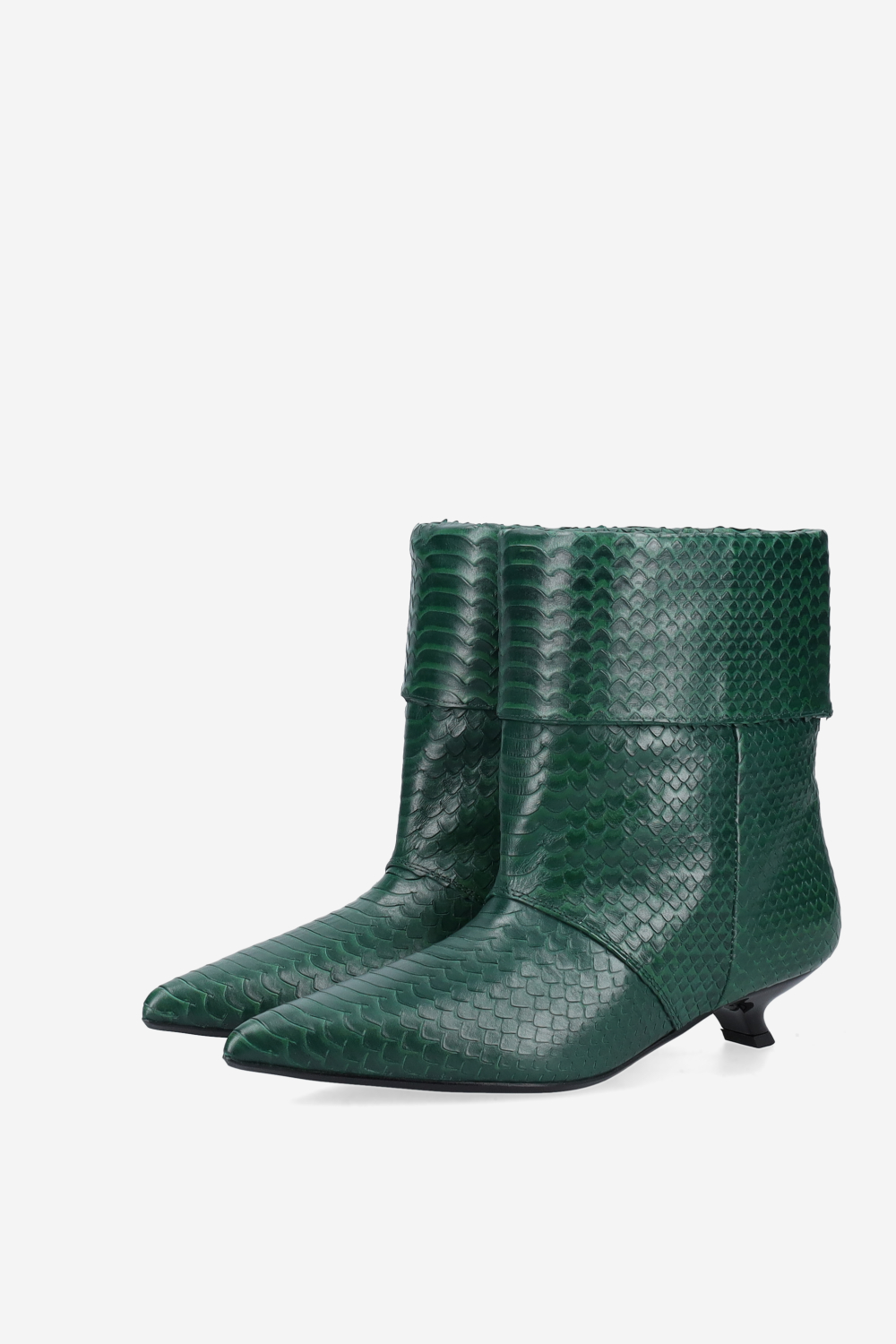 Taboo leather ankle boots