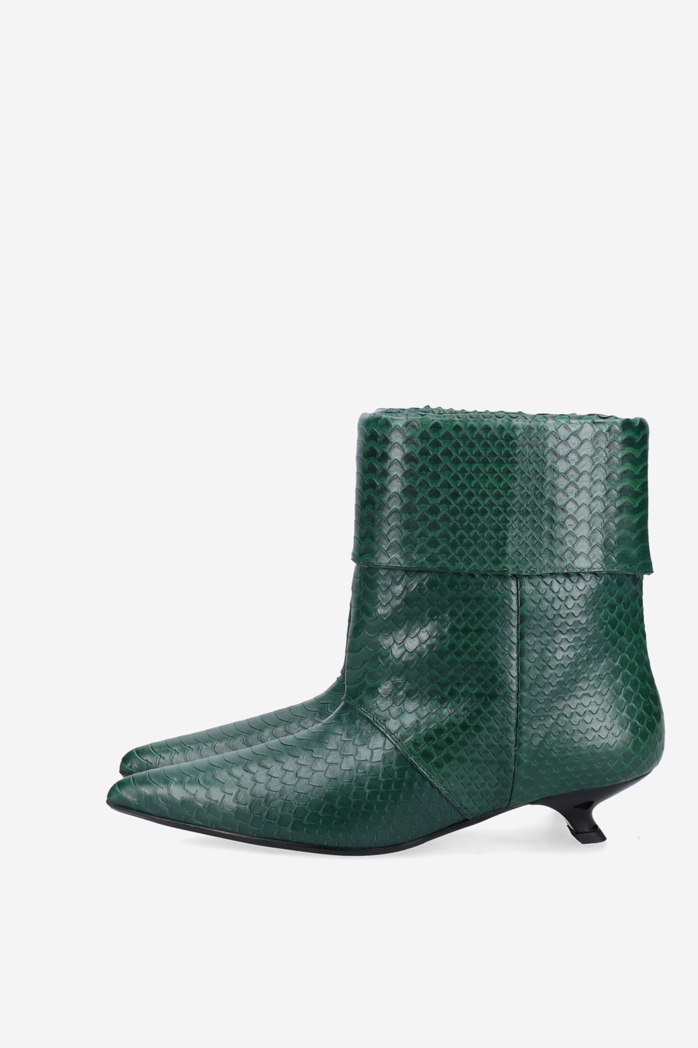 Taboo leather ankle boots