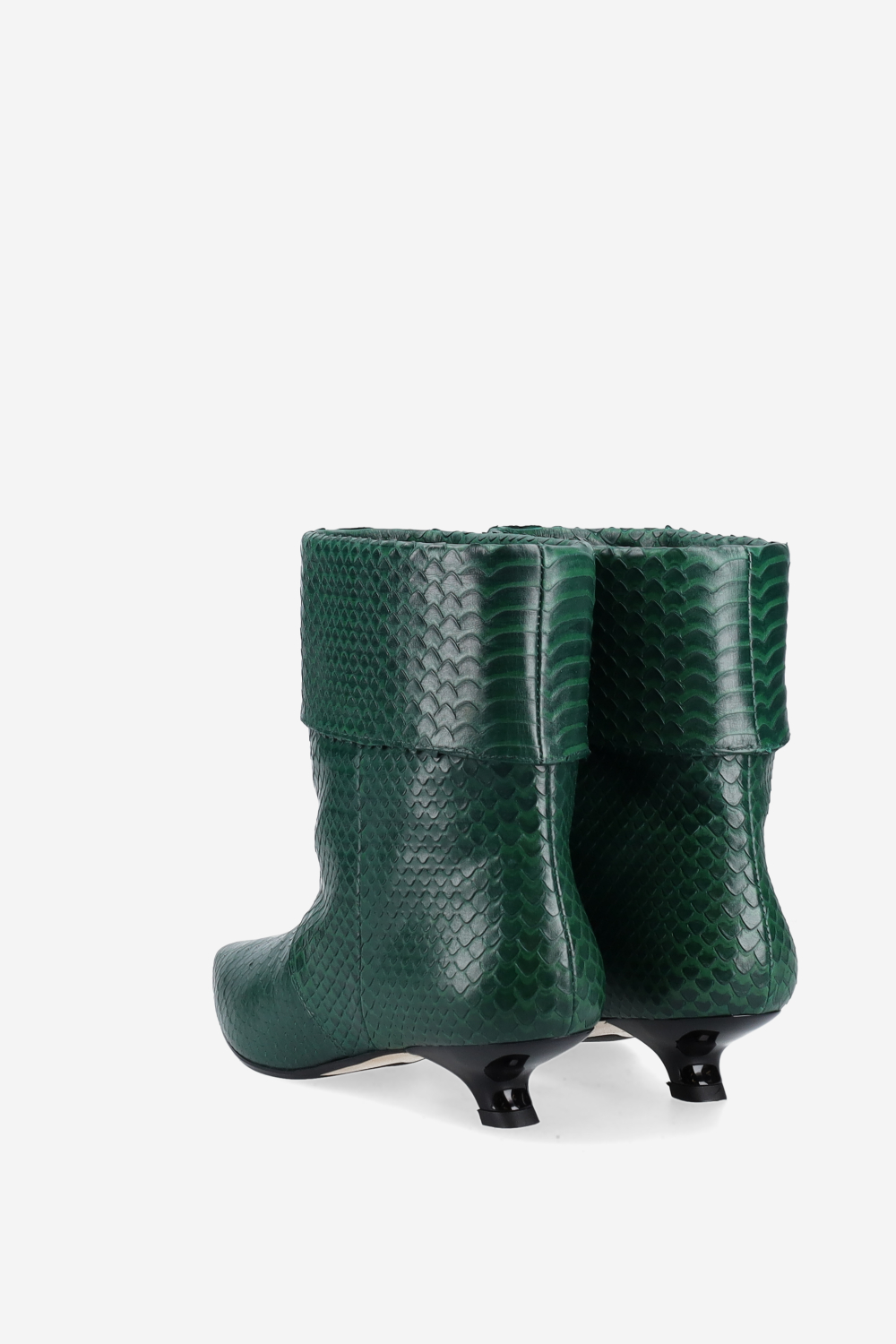 Taboo leather ankle boots