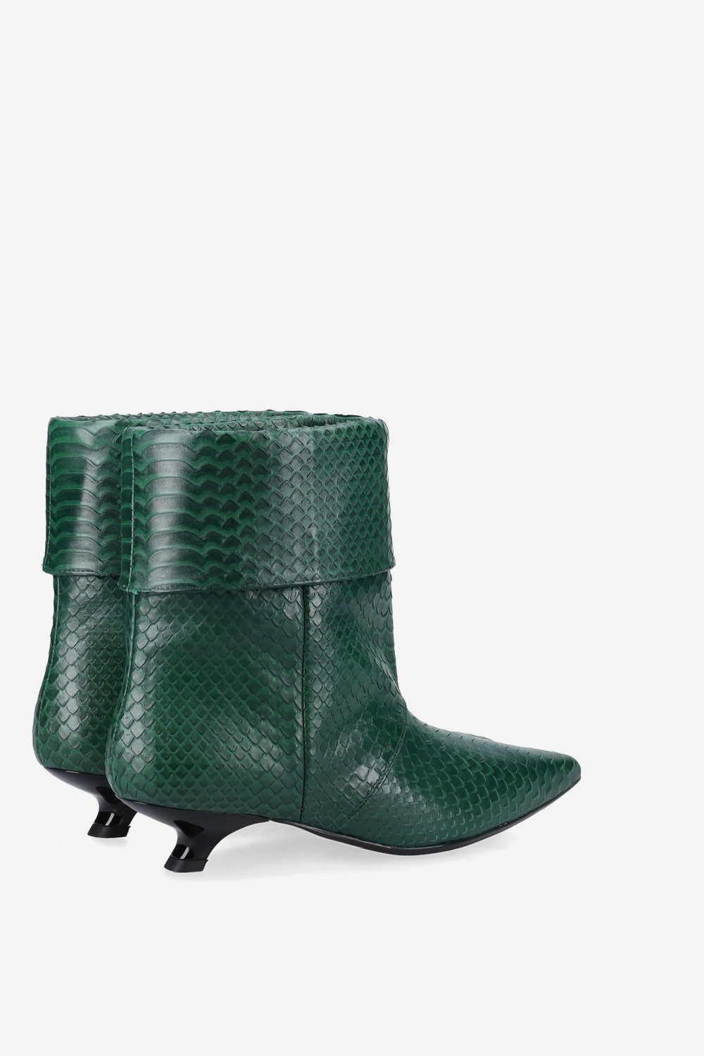 Taboo leather ankle boots
