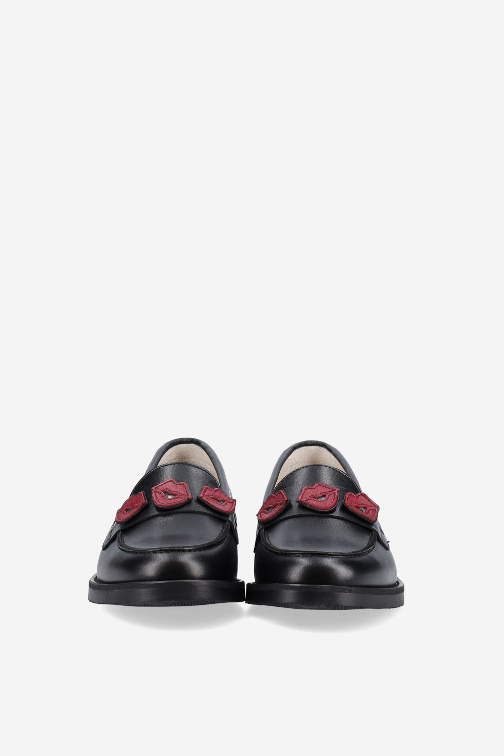 Wilde kisses leather penny loafers