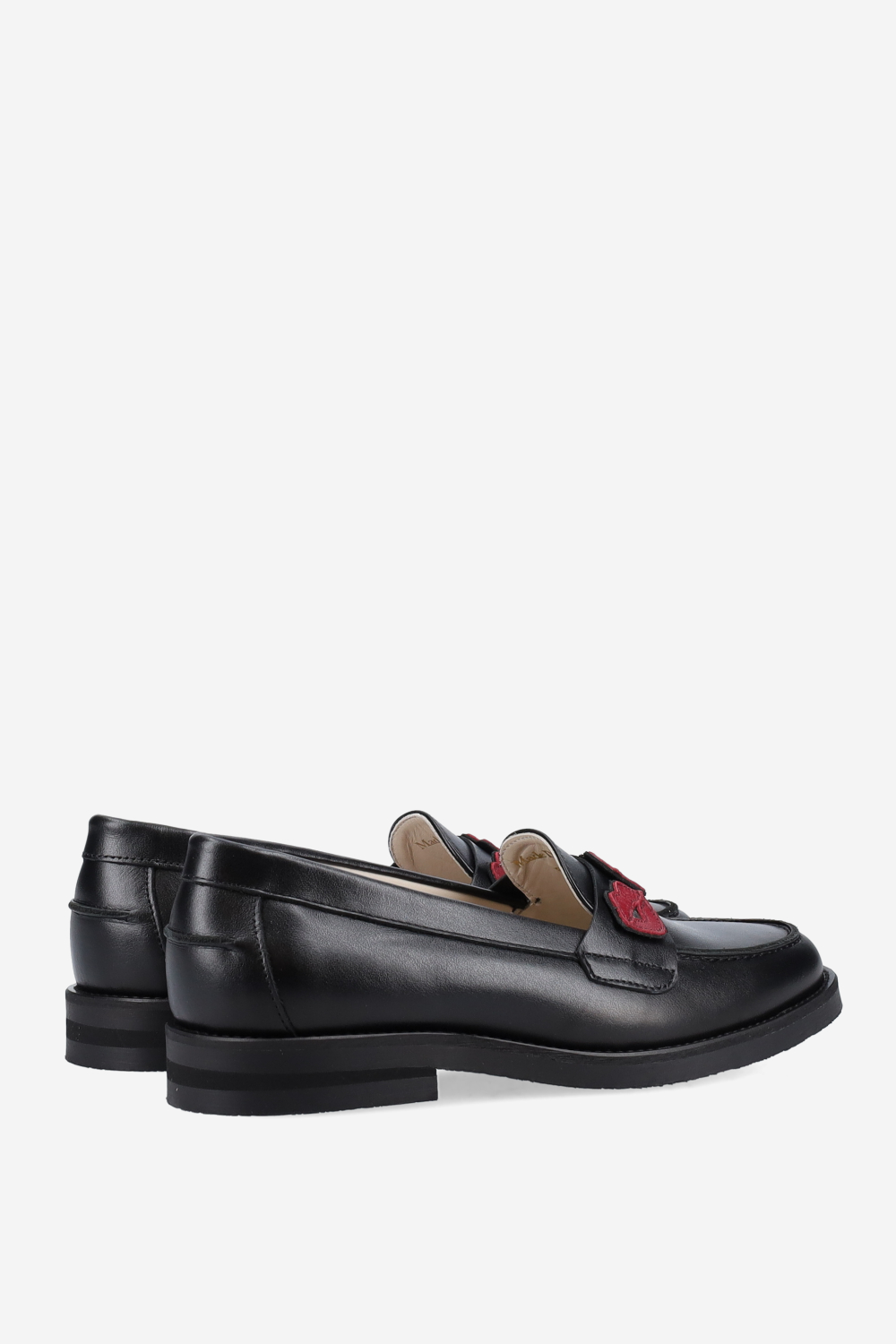Wilde kisses leather penny loafers