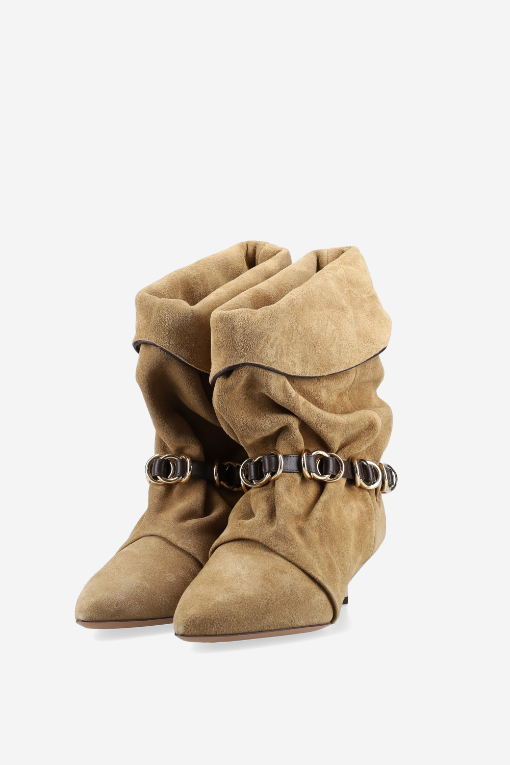 Edrik rings suede boots