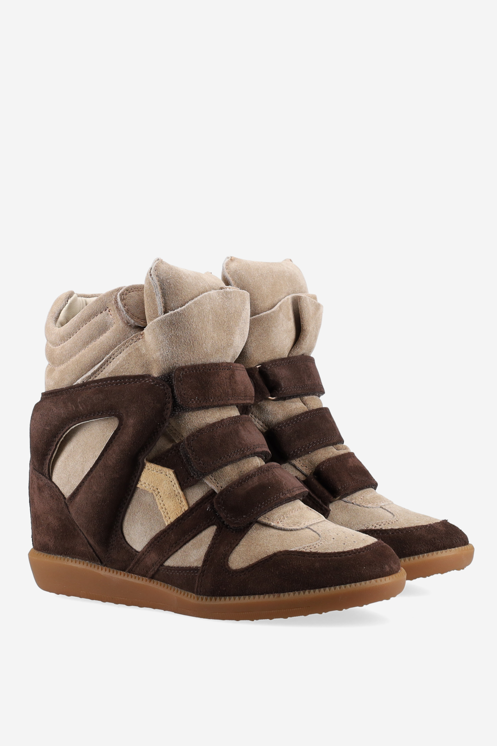 Bekett suede wedge sneaker