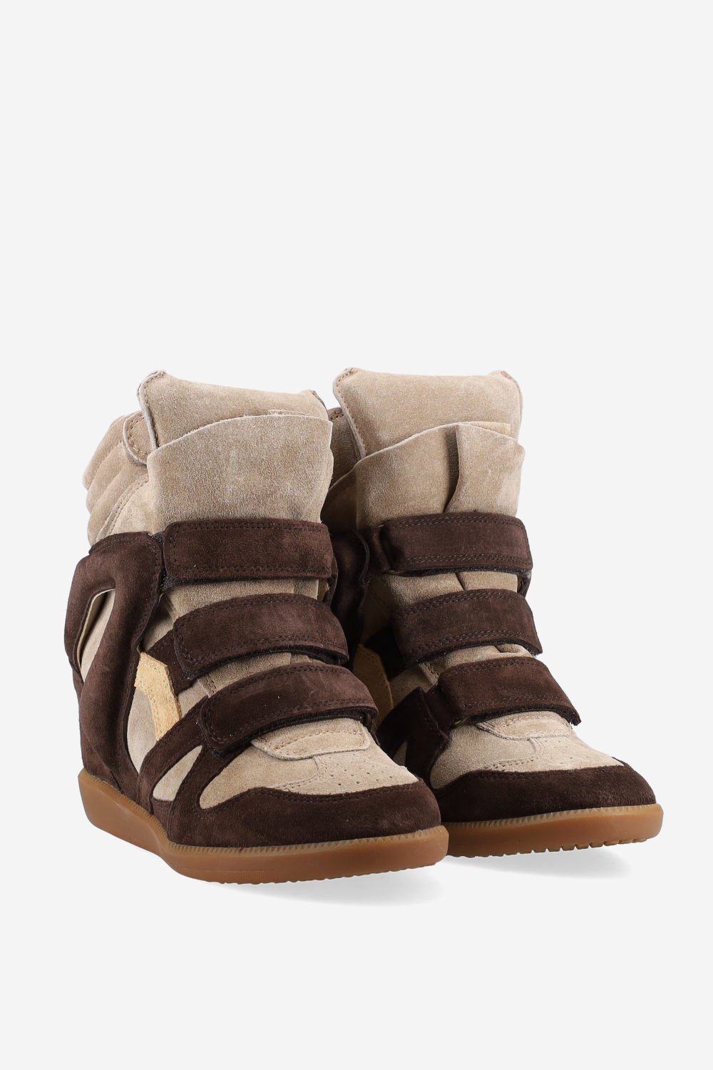 Bekett suede wedge sneaker