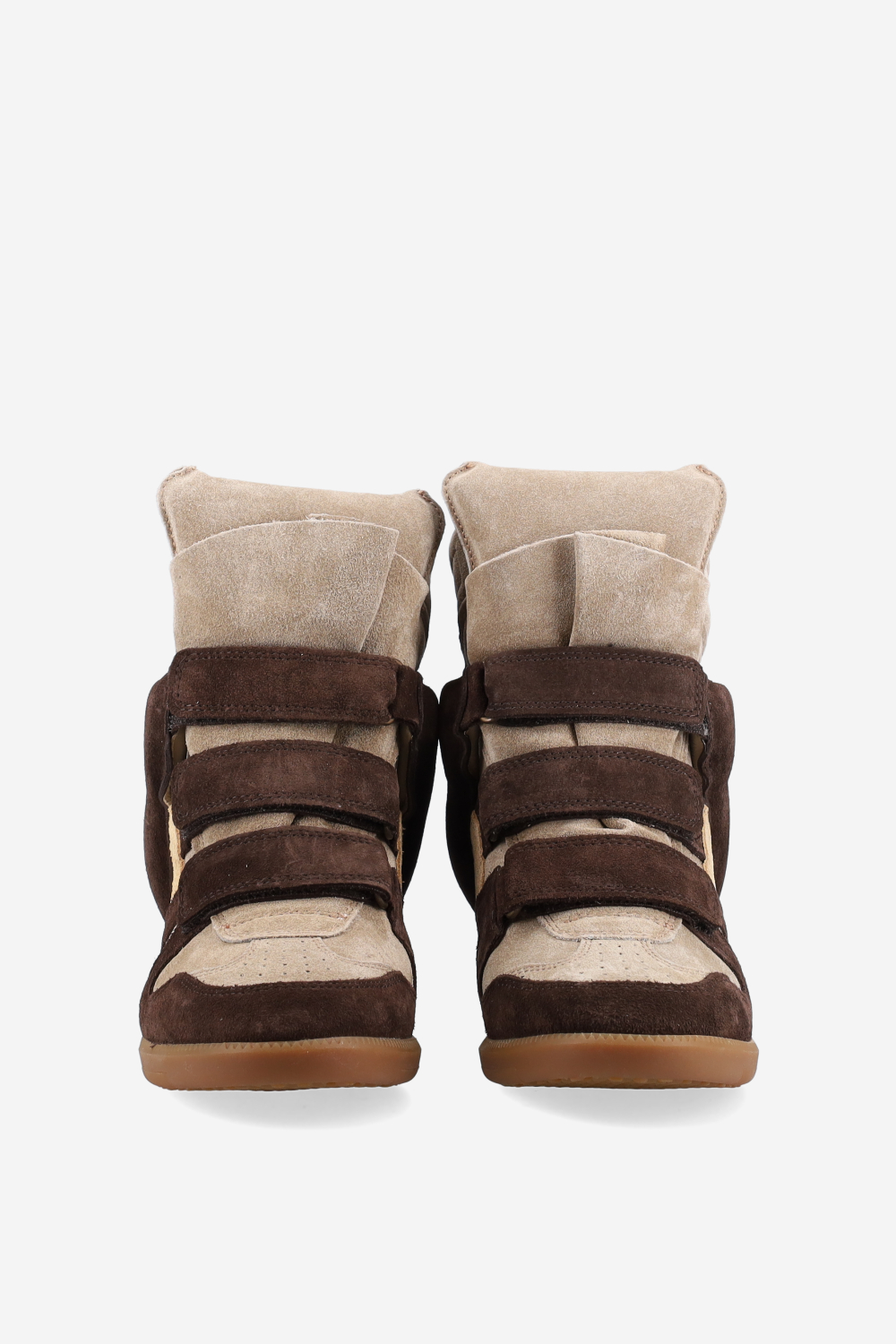 Bekett suede wedge sneaker