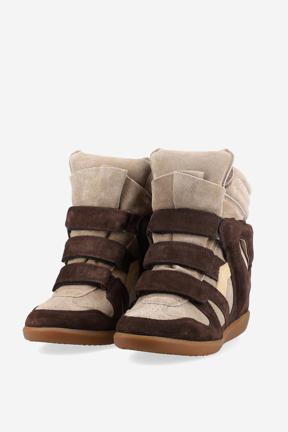 Bekett suede wedge sneaker