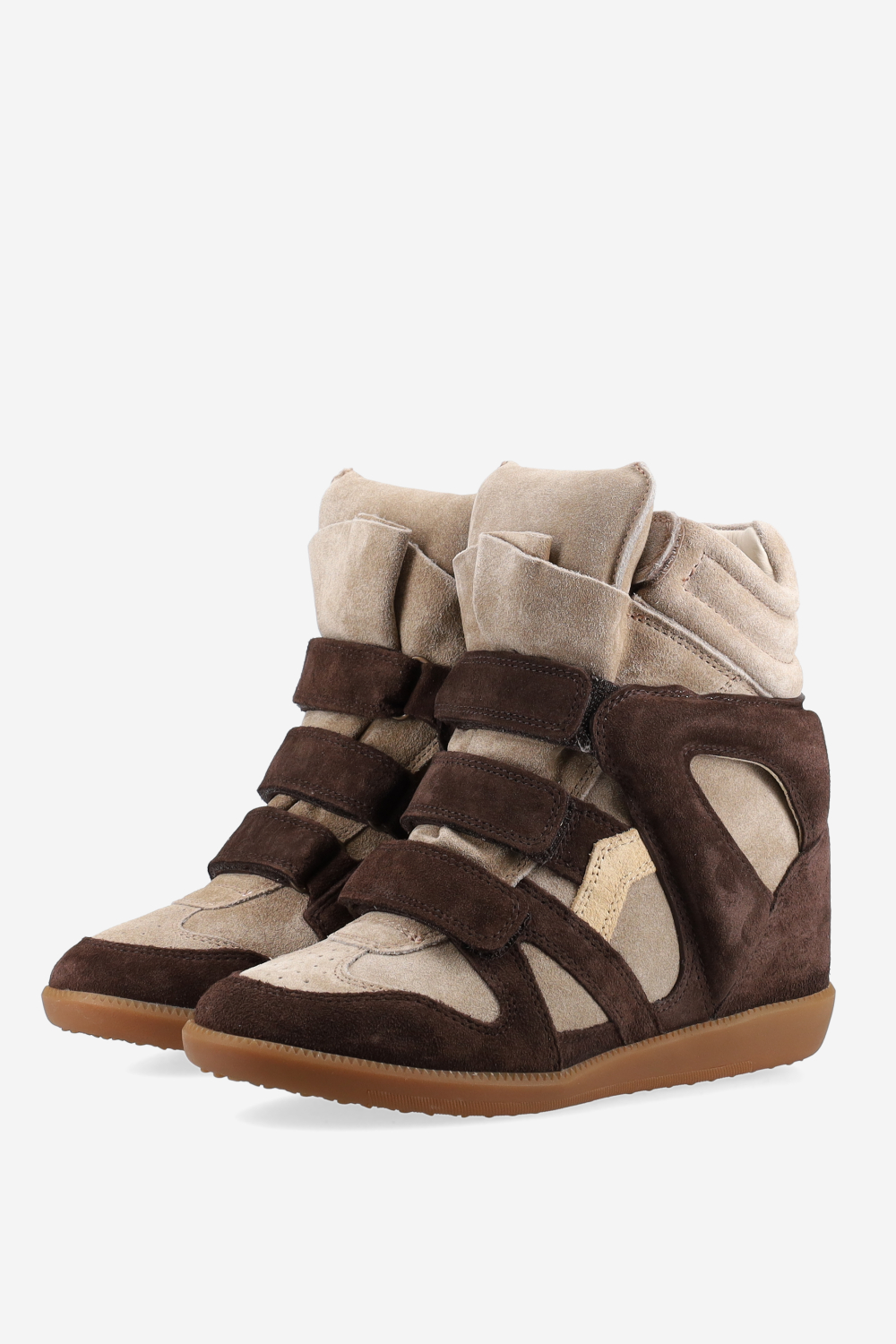 Bekett suede wedge sneaker