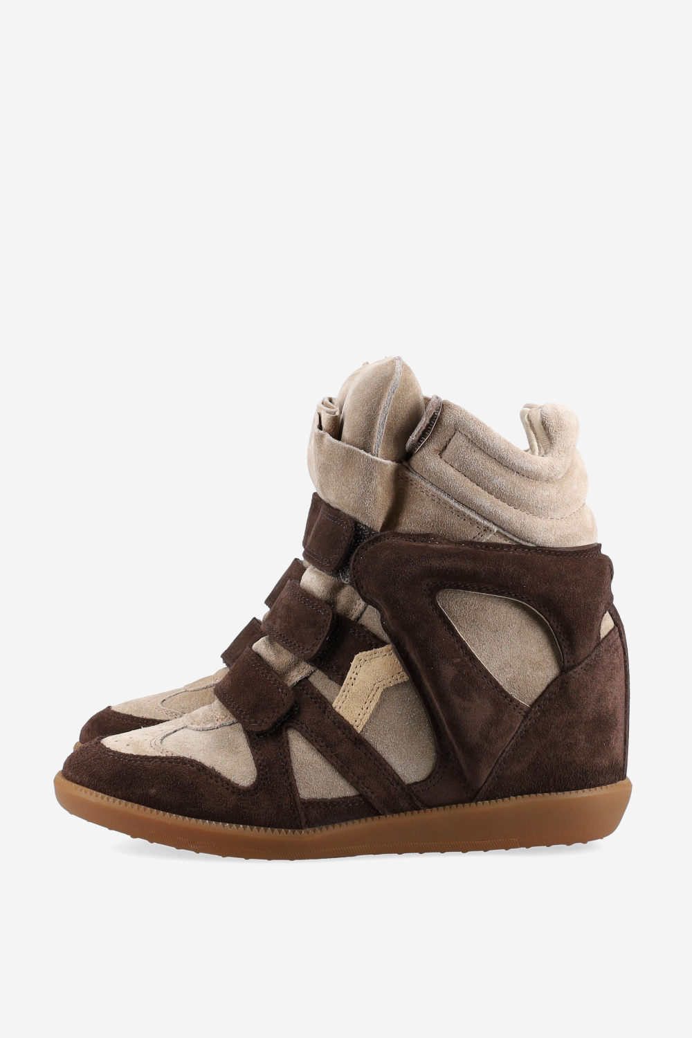 Bekett suede wedge sneaker
