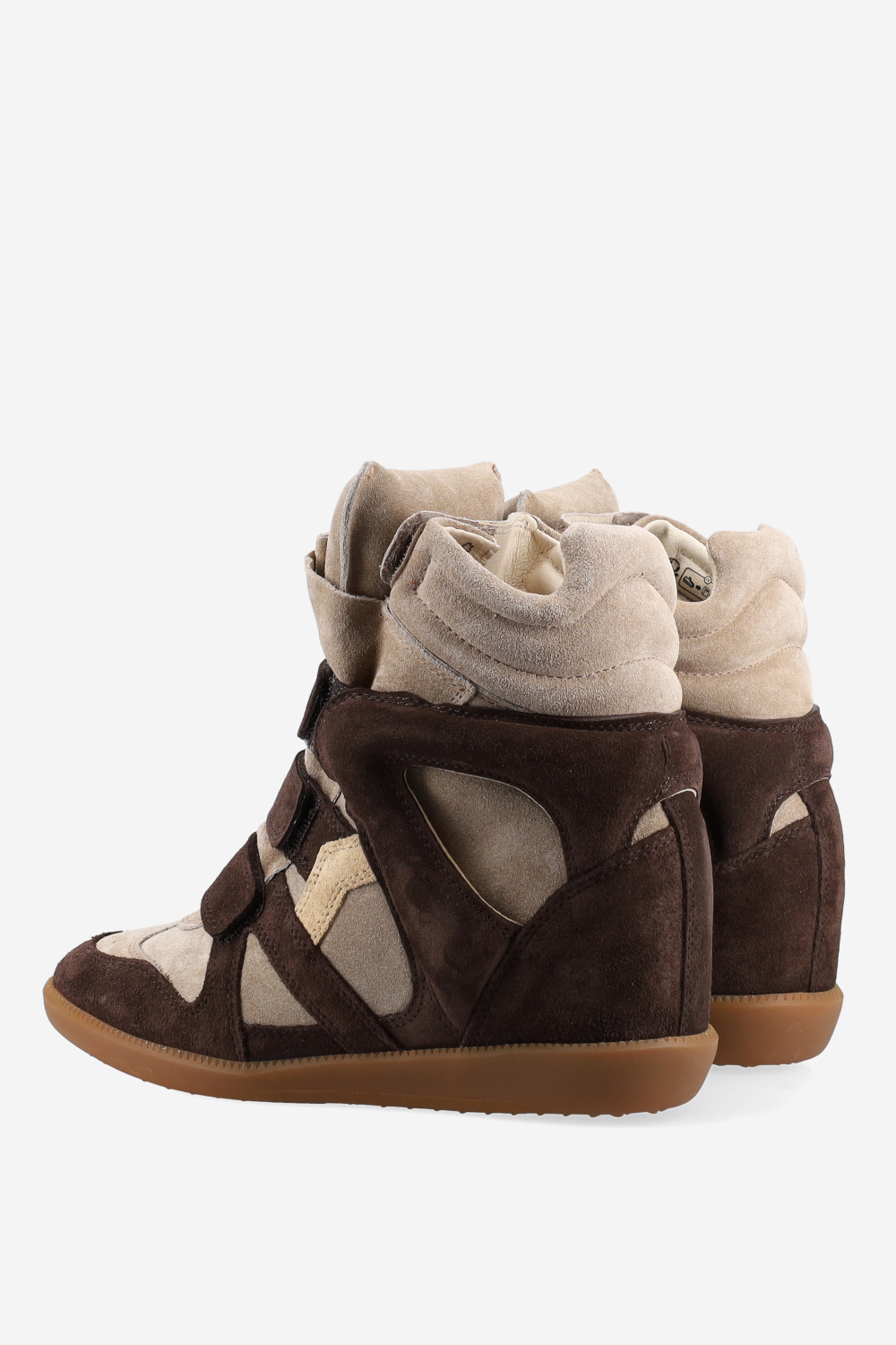 Bekett suede wedge sneaker
