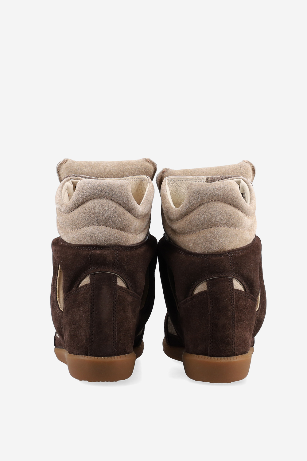 Bekett suede wedge sneaker