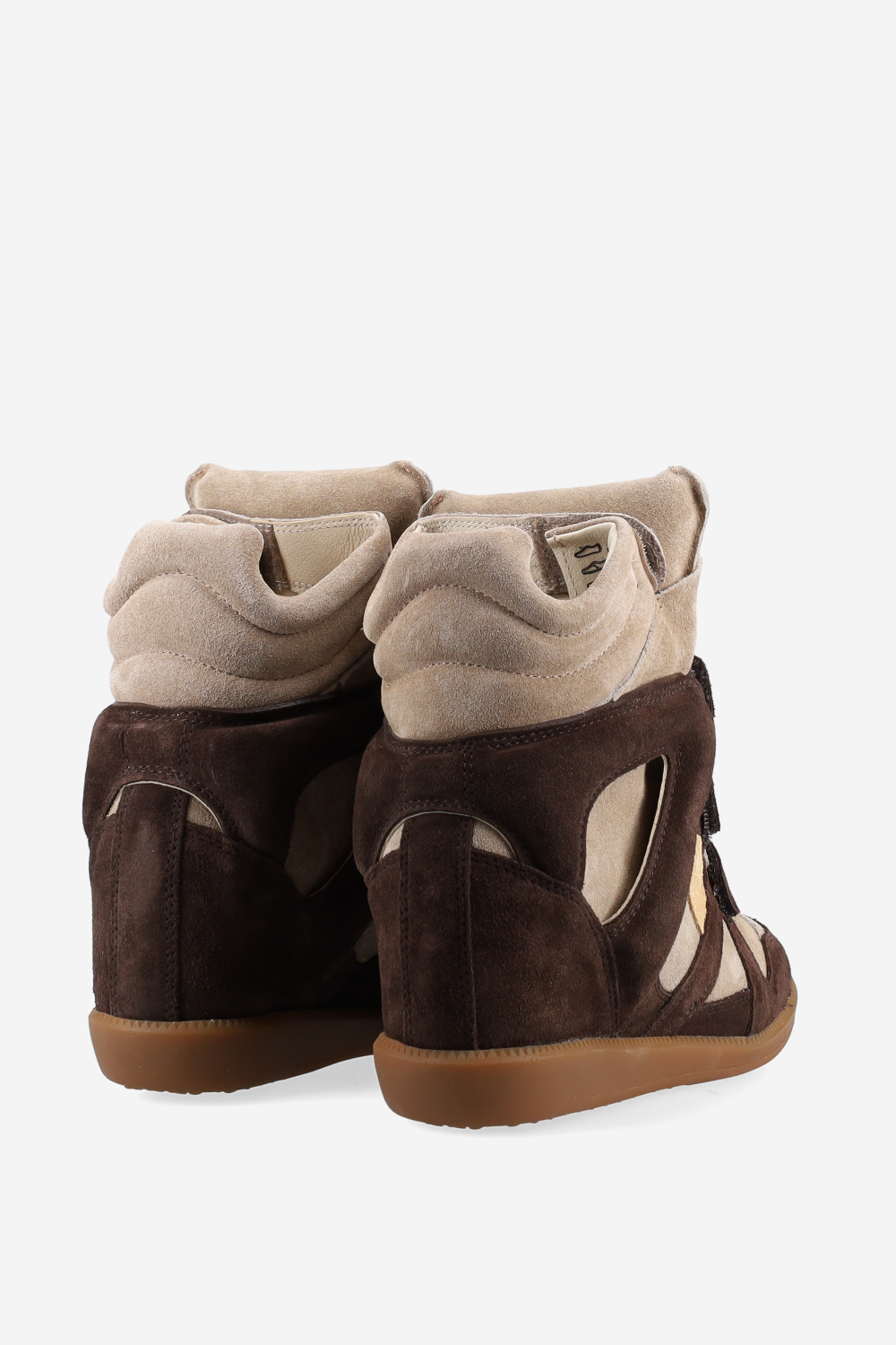 Bekett suede wedge sneaker