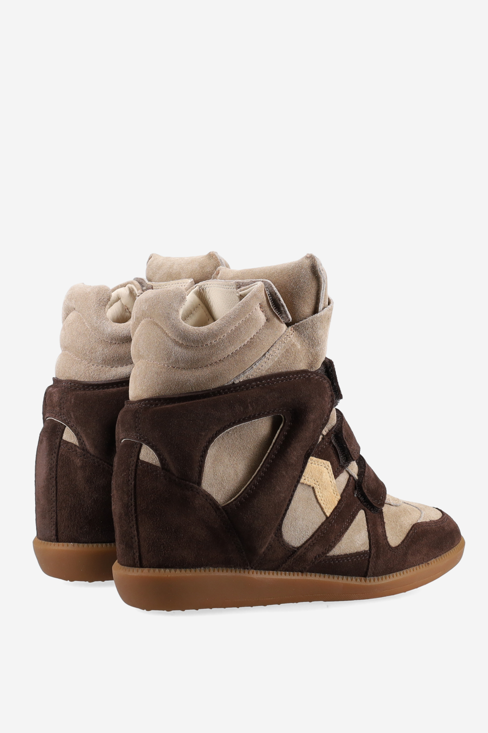 Bekett suede wedge sneaker