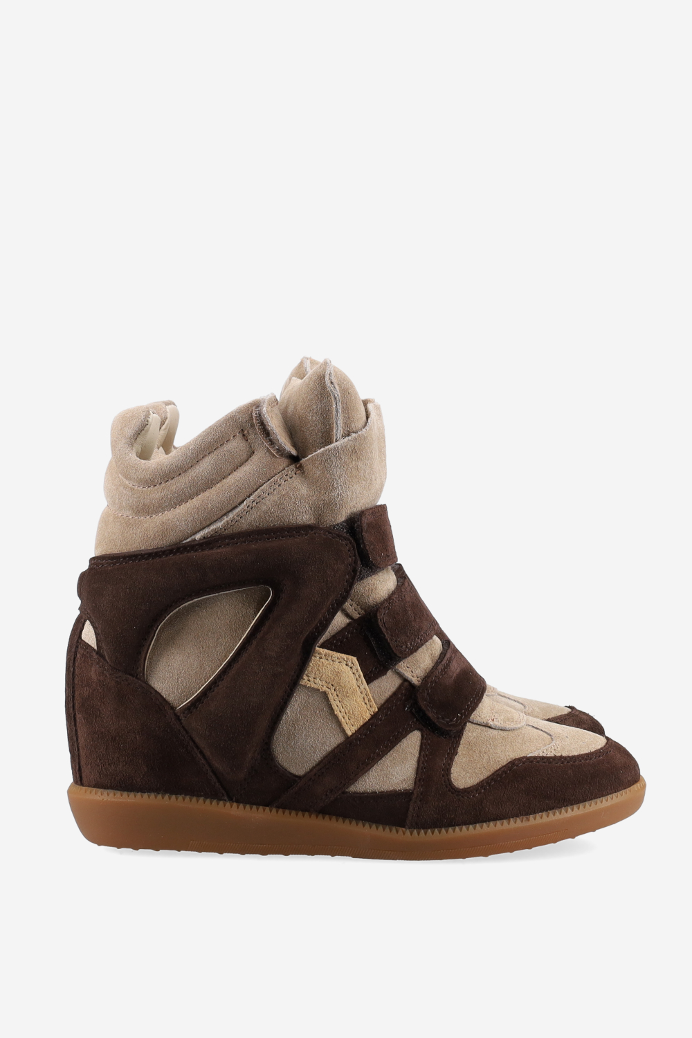 Bekett suede wedge sneaker