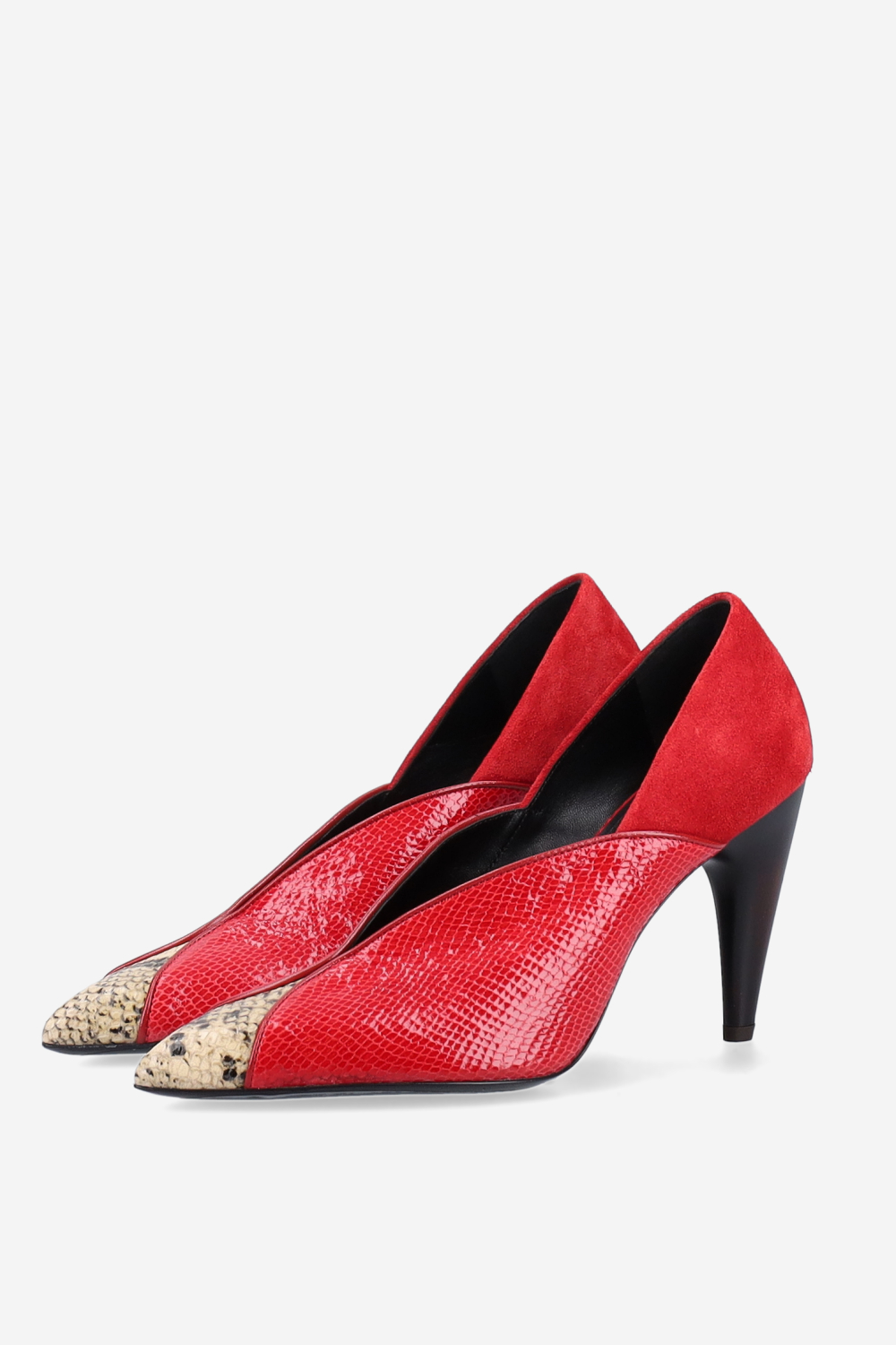 Luza leather pumps