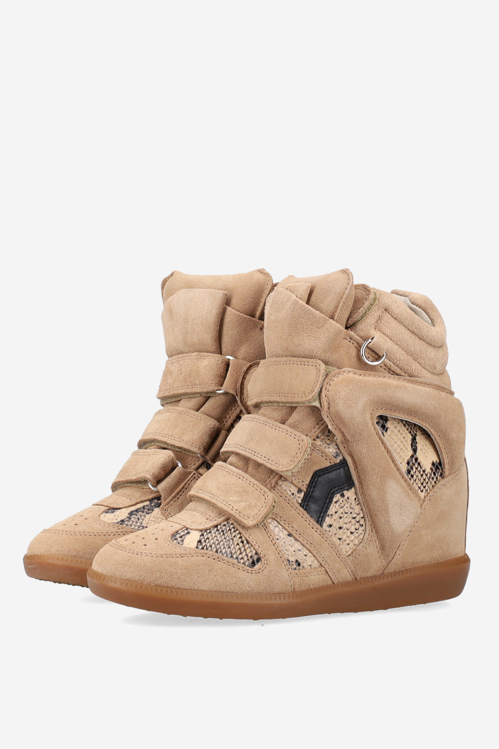 Bekett ring suede sneakers