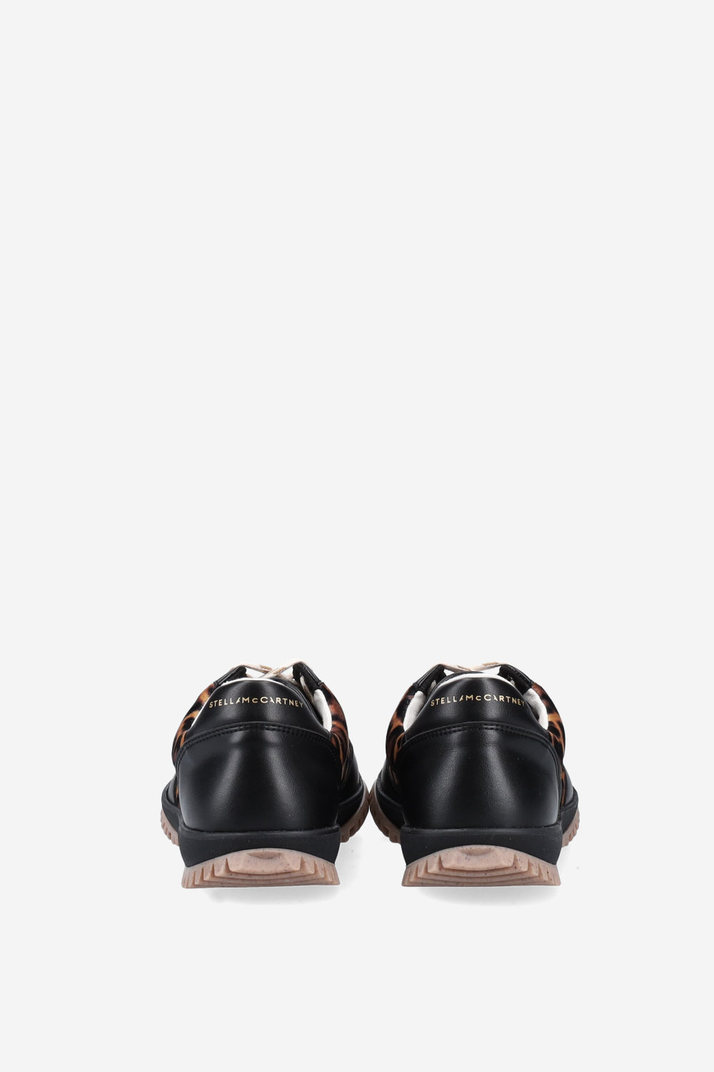 Leopard leather sneakers