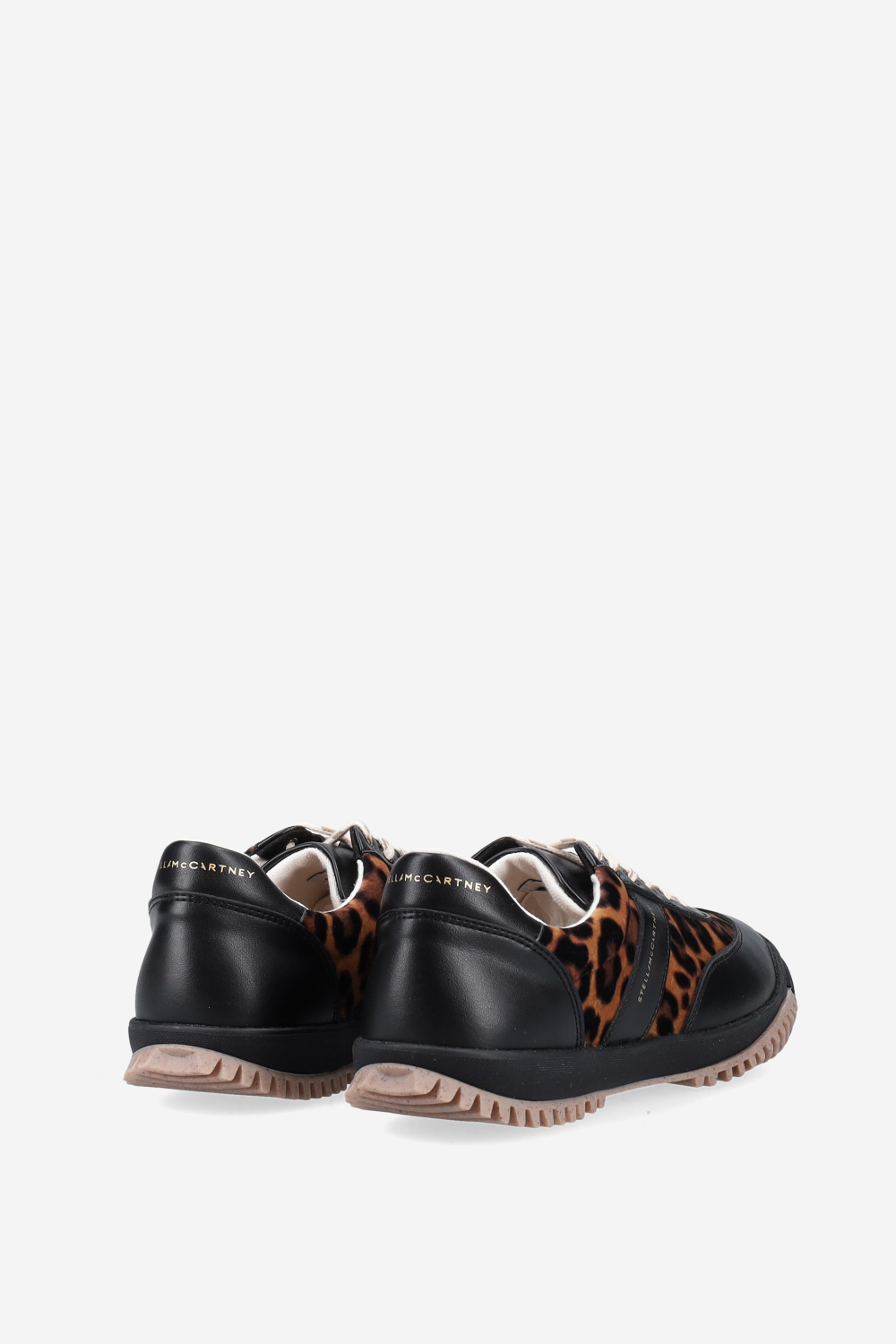 Leopard leather sneakers