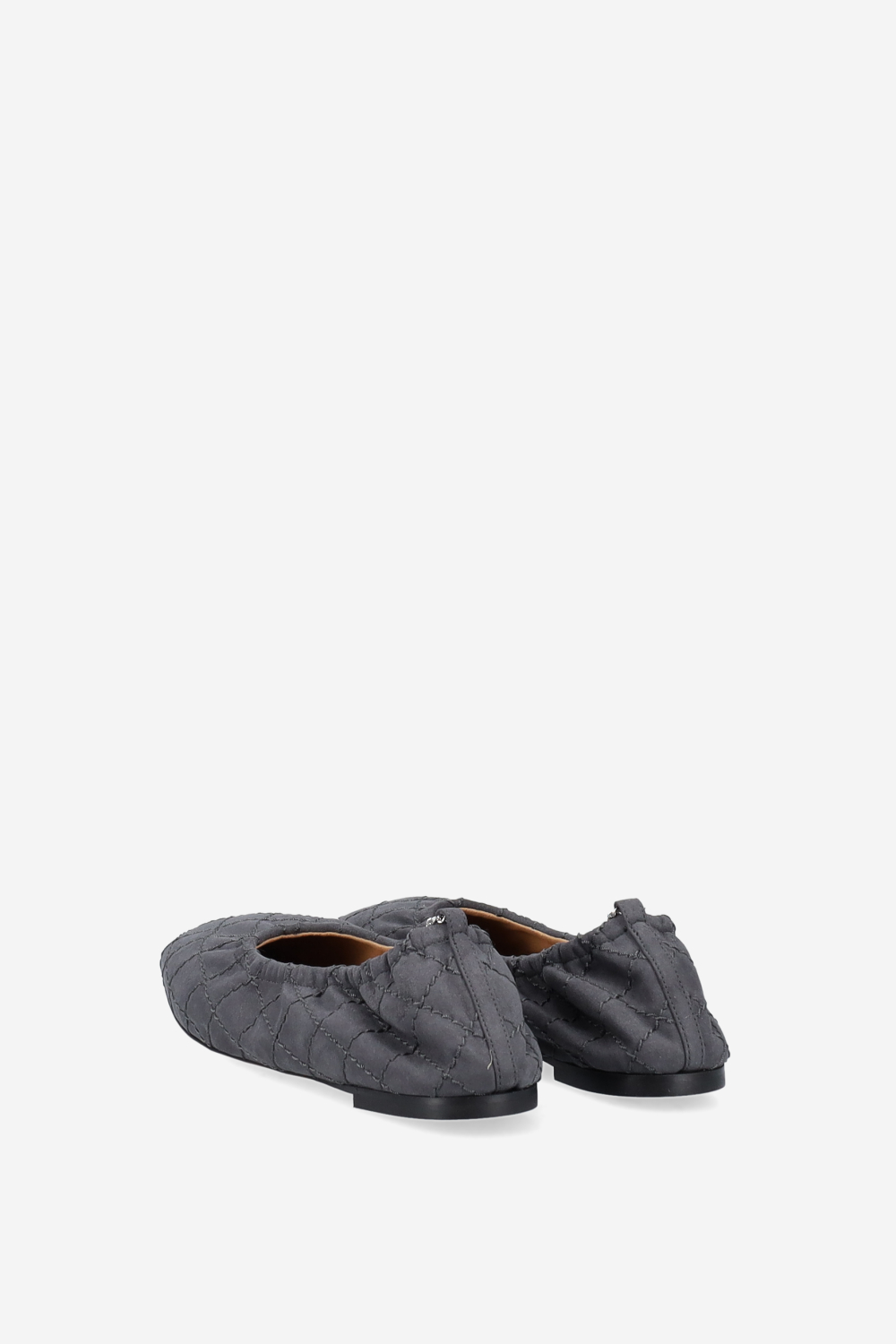 Alter suede flay quilting ballerinas
