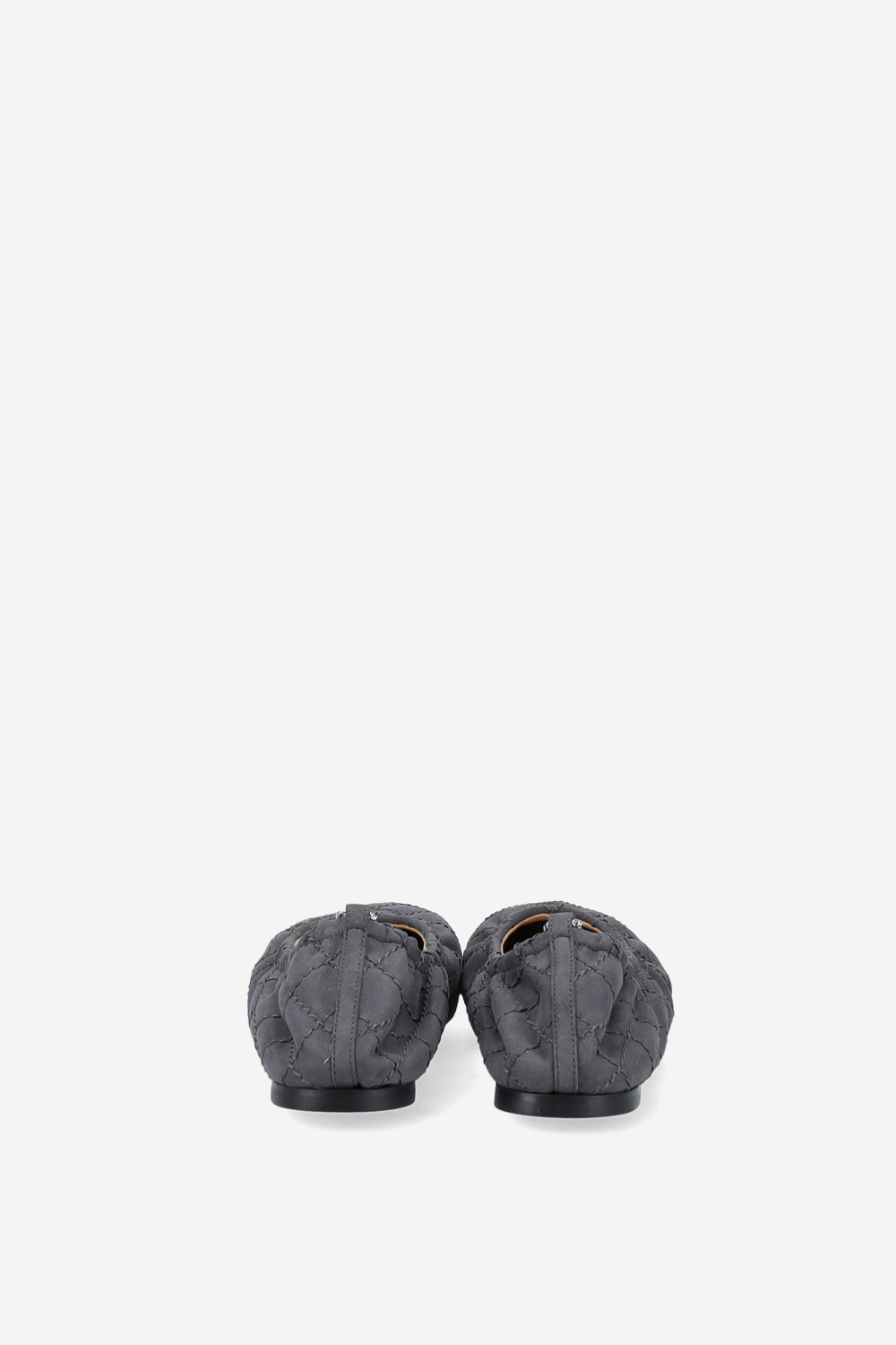 Alter suede flay quilting ballerinas
