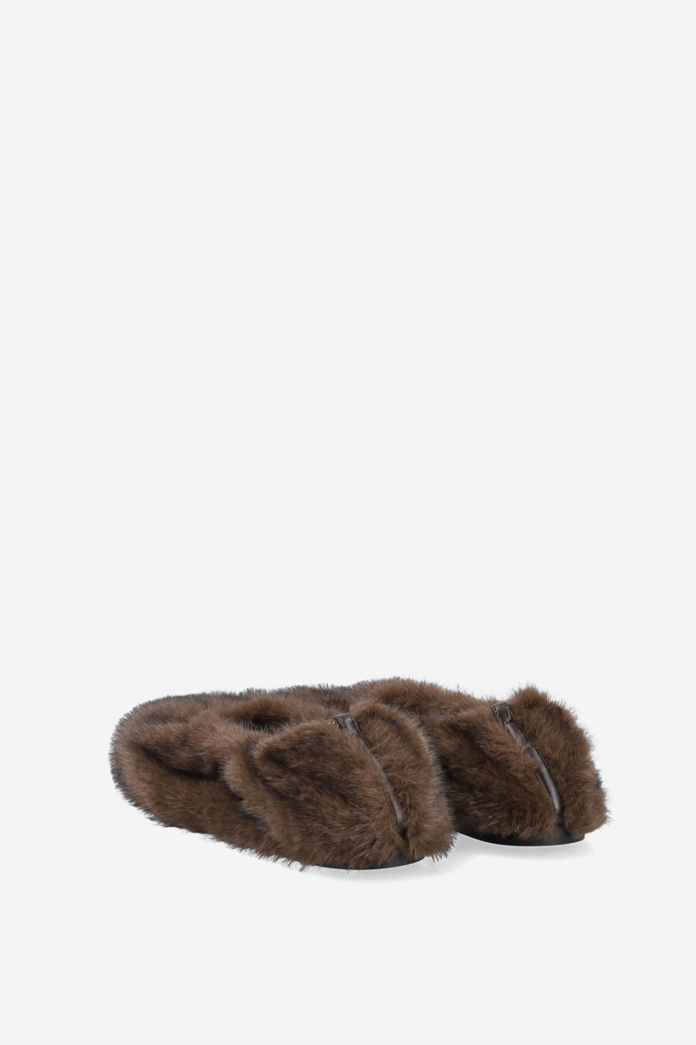 Pluche chain ballerinas