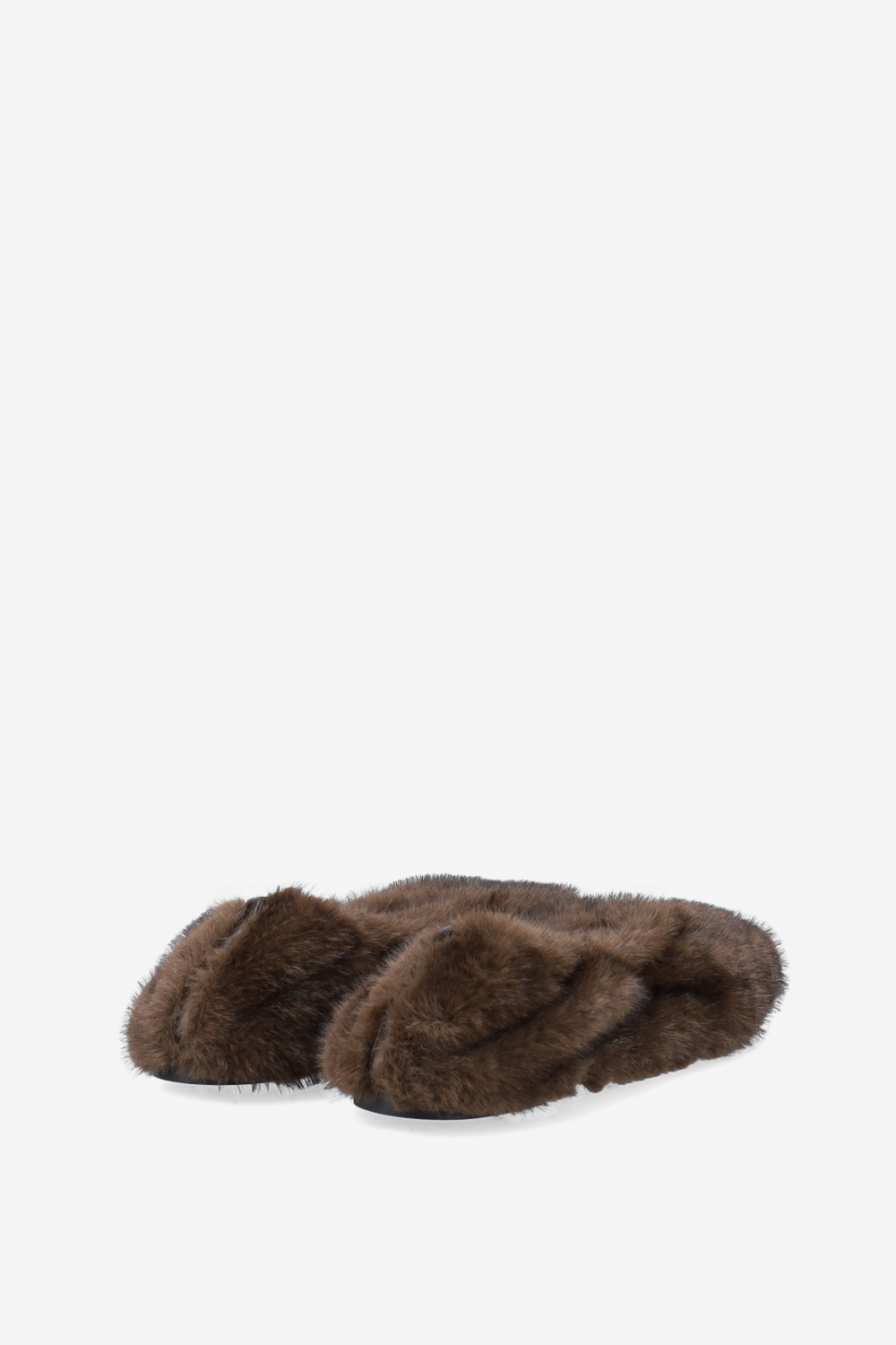 Pluche chain ballerinas