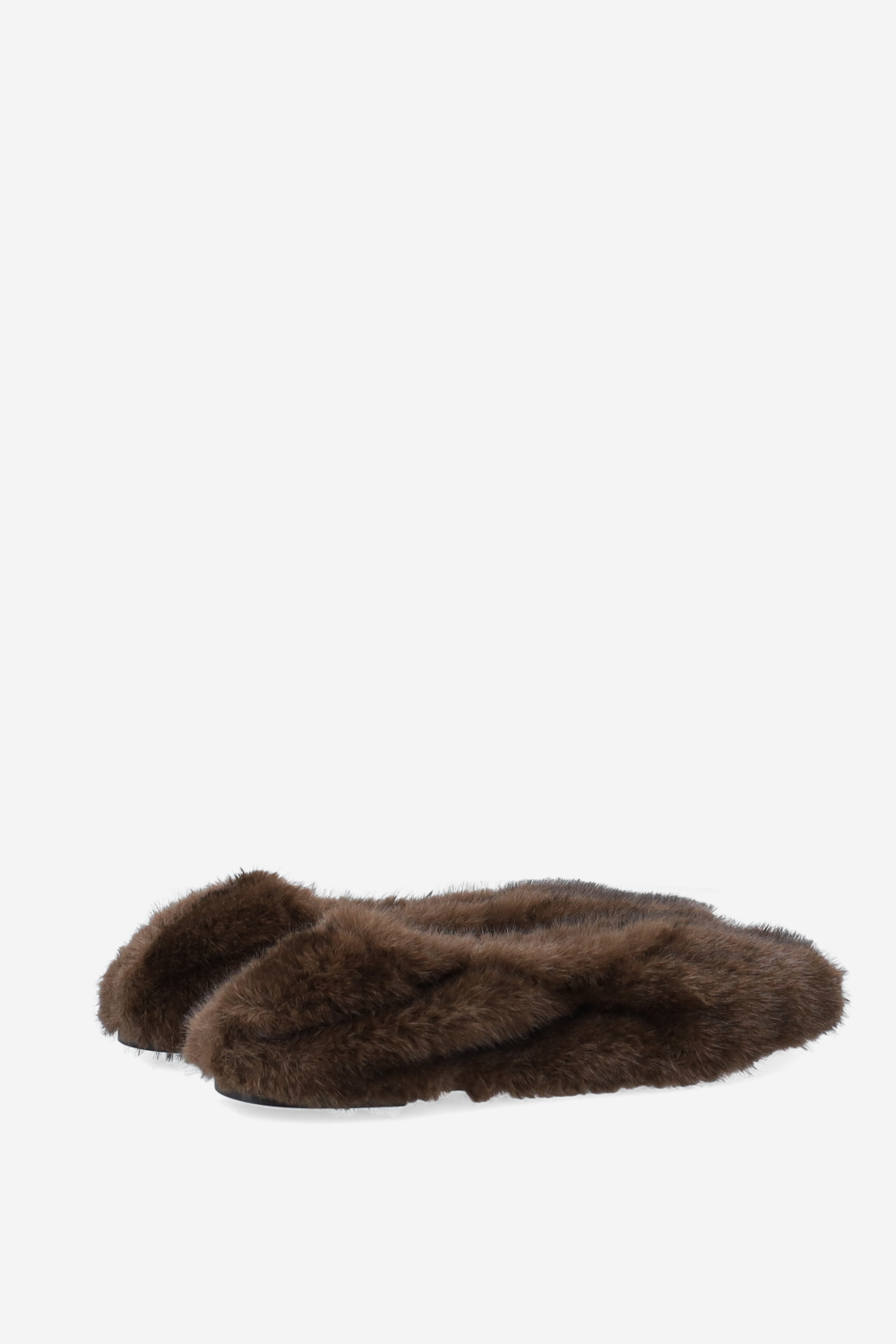 Pluche chain ballerinas