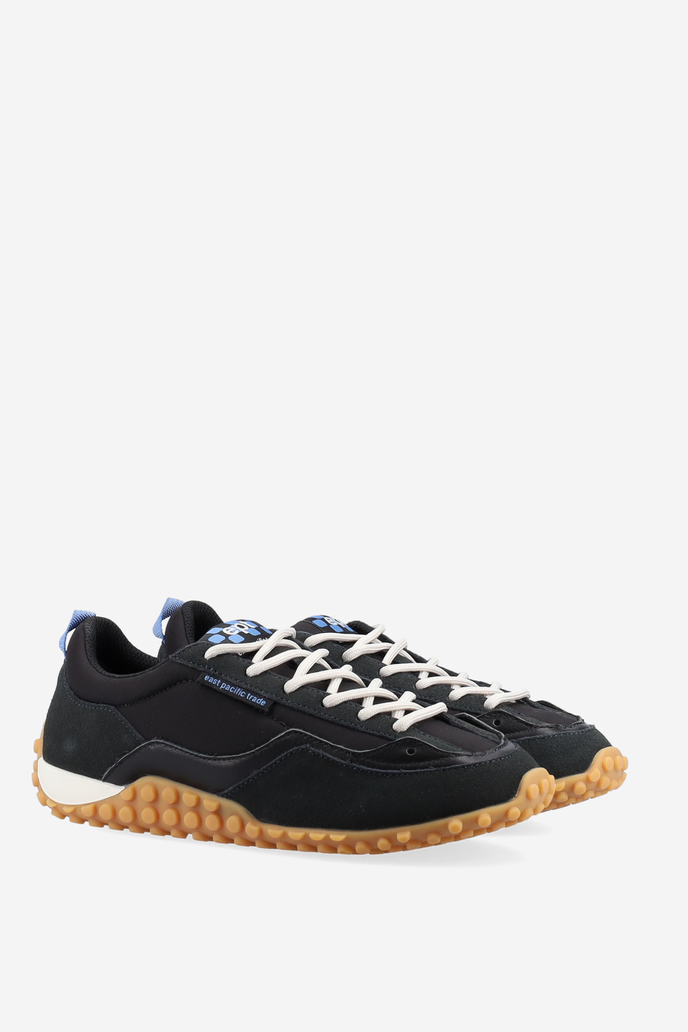 Checkmate driver nylon/suede sneakers