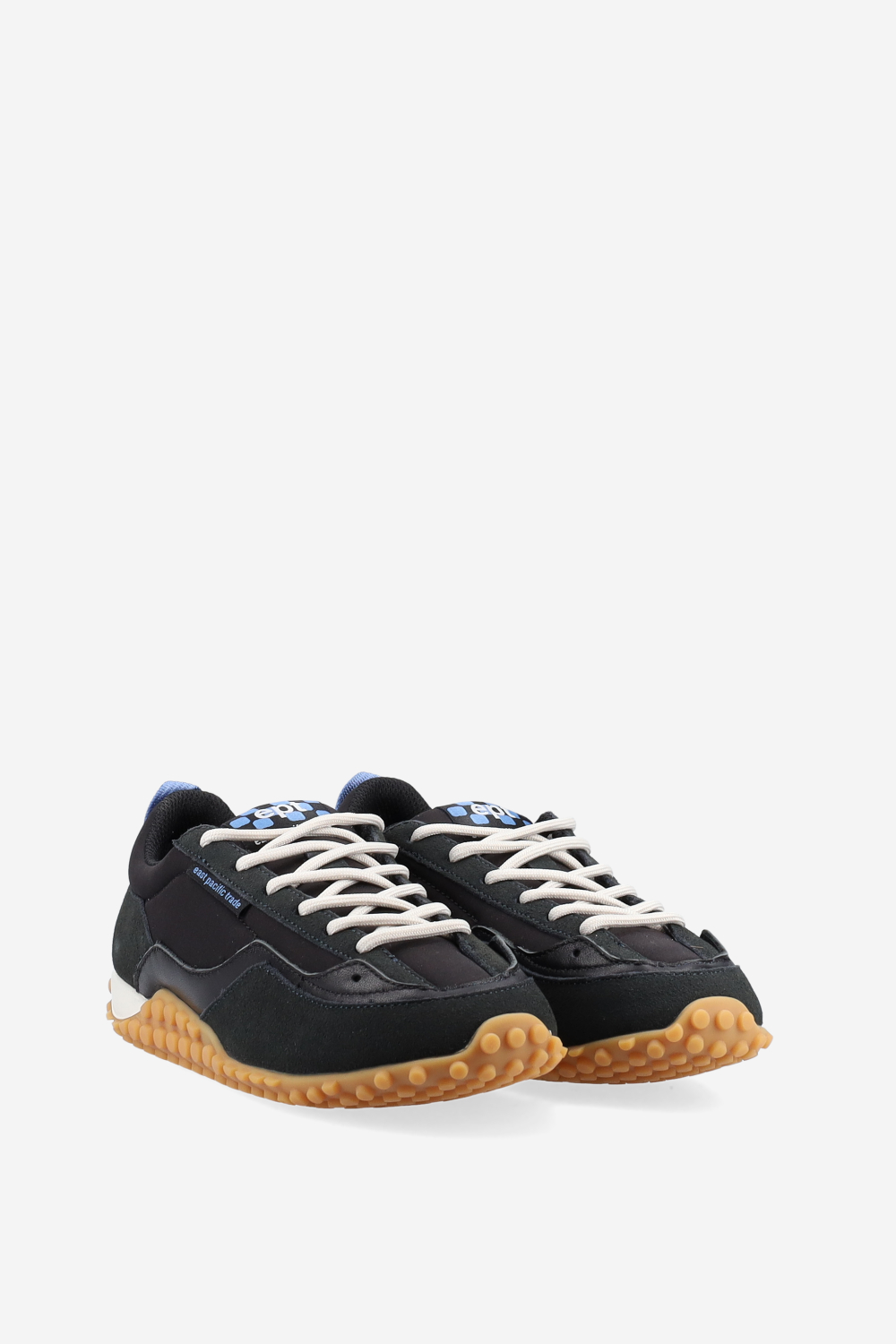 Checkmate driver nylon/suede sneakers