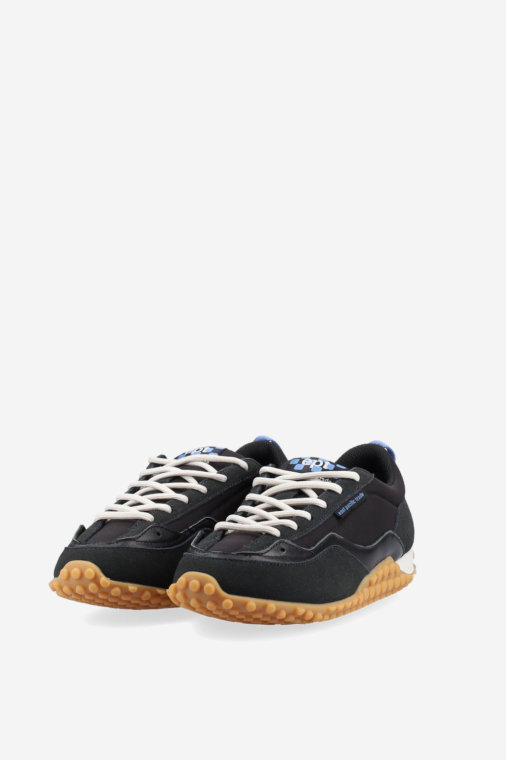 Checkmate driver nylon/suede sneakers