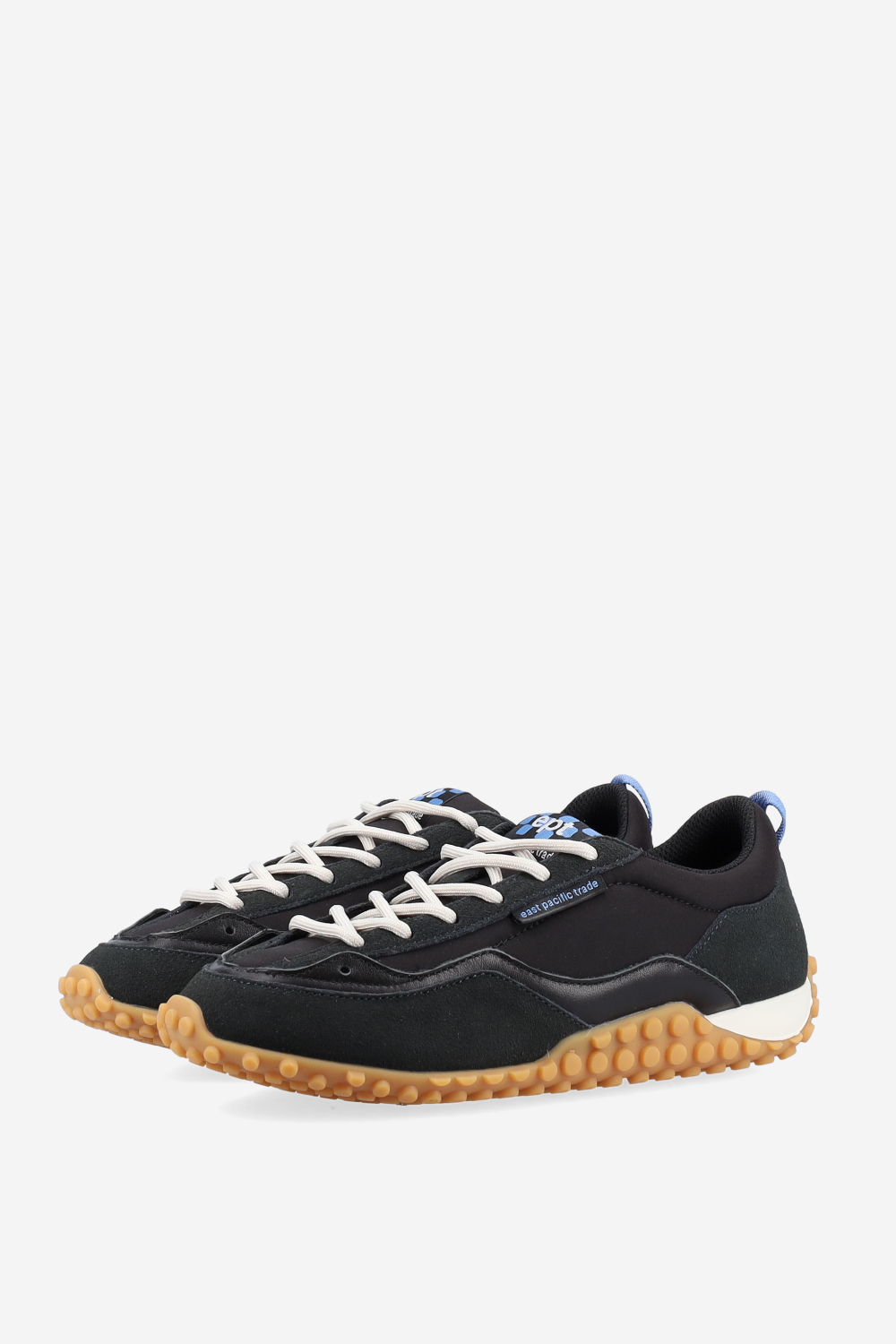 Checkmate driver nylon/suede sneakers