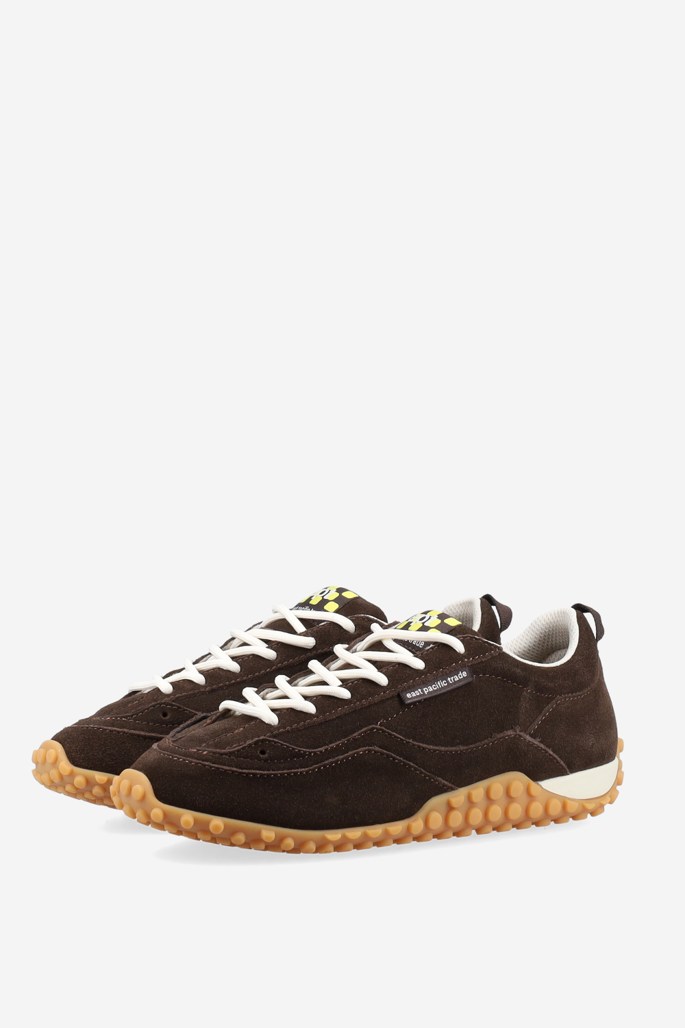 Checkmate driver nylon/suede sneakers