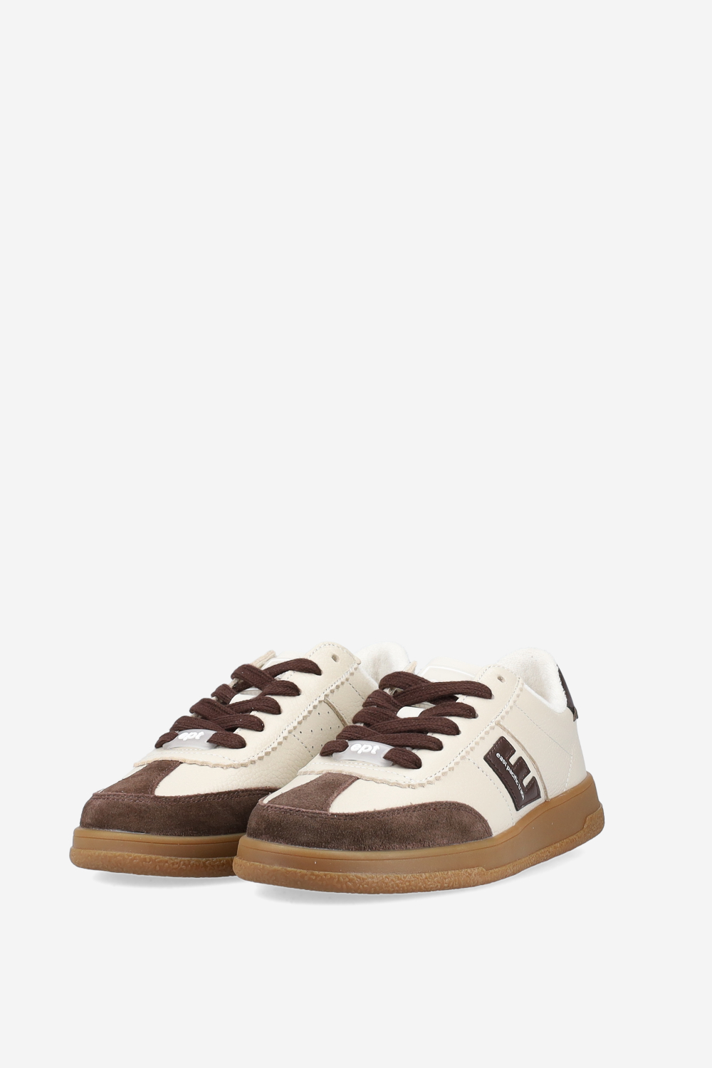 Santos leather sneakers