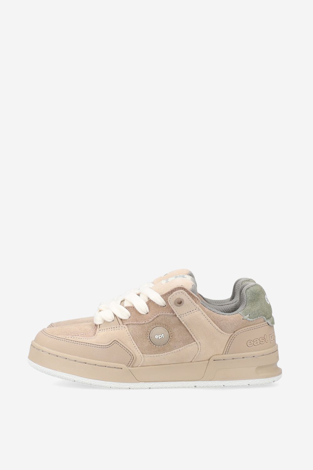 Fat tongue suede sneakers