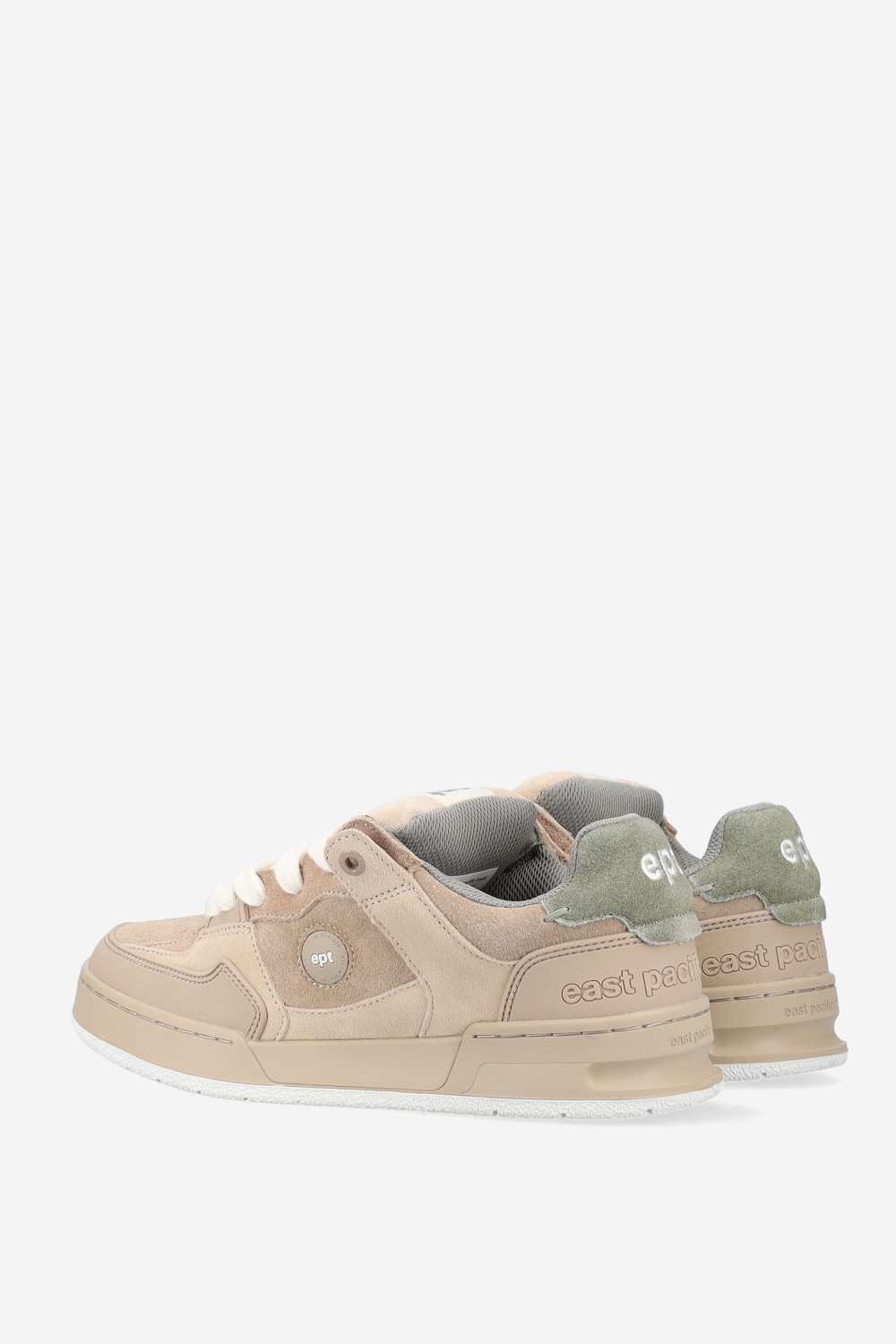 Fat tongue suede sneakers
