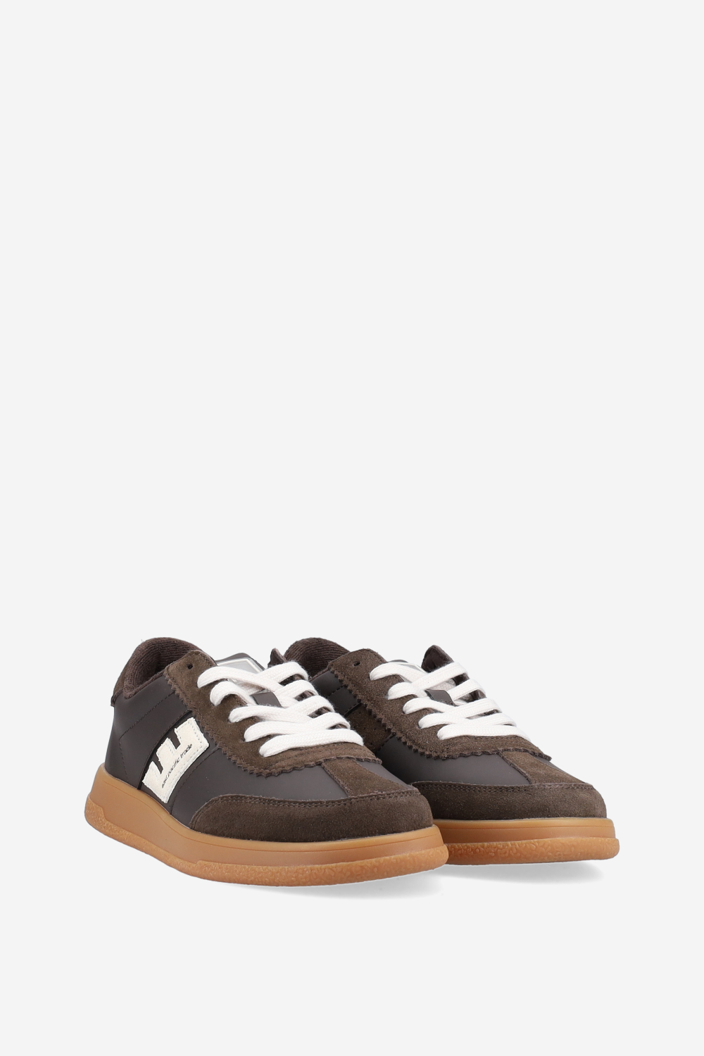 Santos leather sneakers