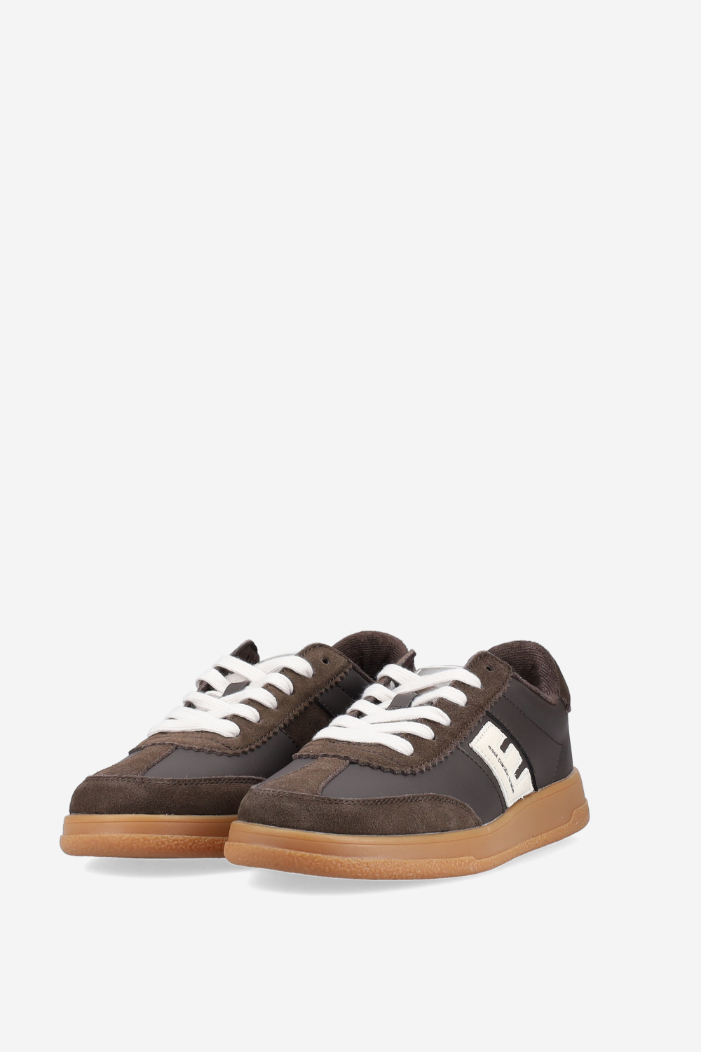 Santos leather sneakers